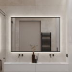 09. Keturkampis foninis + rėmelis veidrodis- 09. KETURKAMPIS FONINIS+RĖMELIS - Veidrodis - Įvairūs veidrodžiai